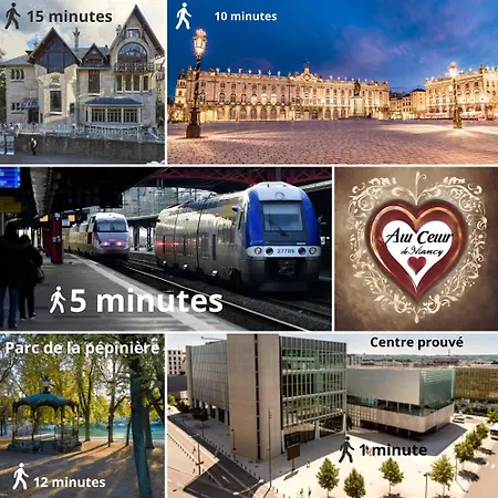 D'hotes Au Coeur De Nancyb&b Proche Gare De 2* Νανσύ